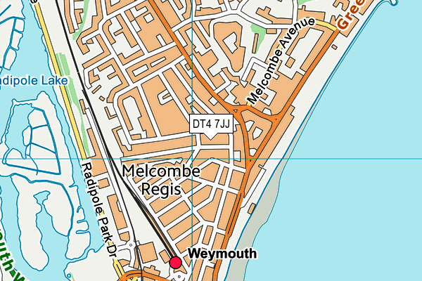 DT4 7JJ map - OS VectorMap District (Ordnance Survey) DT4 7JJ map - OS VectorMap District (Ordnance Survey)