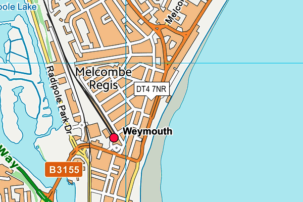 DT4 7NR map - OS VectorMap District (Ordnance Survey) DT4 7NR map - OS VectorMap District (Ordnance Survey)