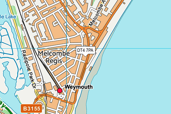 DT4 7PA map - OS VectorMap District (Ordnance Survey) DT4 7PA map - OS VectorMap District (Ordnance Survey)