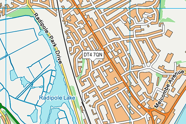 DT4 7QN map - OS VectorMap District (Ordnance Survey) DT4 7QN map - OS VectorMap District (Ordnance Survey)