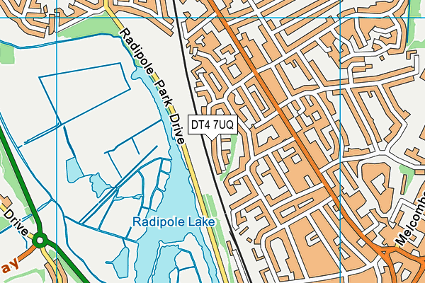 DT4 7UQ map - OS VectorMap District (Ordnance Survey) DT4 7UQ map - OS VectorMap District (Ordnance Survey)