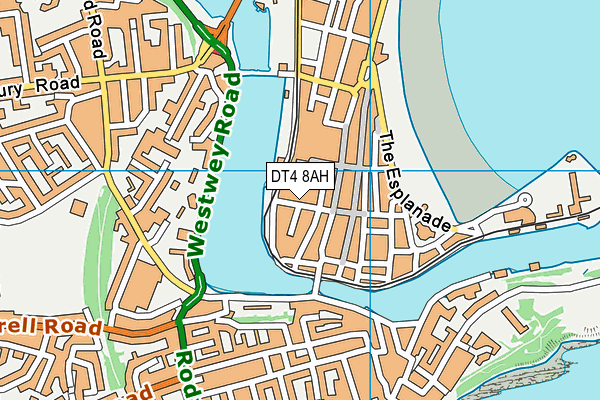 DT4 8AH map - OS VectorMap District (Ordnance Survey) DT4 8AH map - OS VectorMap District (Ordnance Survey)