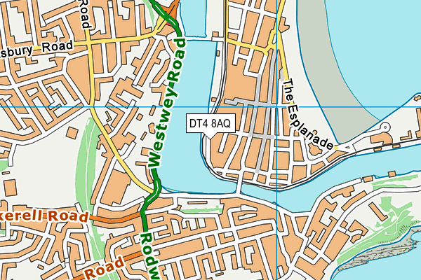 DT4 8AQ map - OS VectorMap District (Ordnance Survey) DT4 8AQ map - OS VectorMap District (Ordnance Survey)