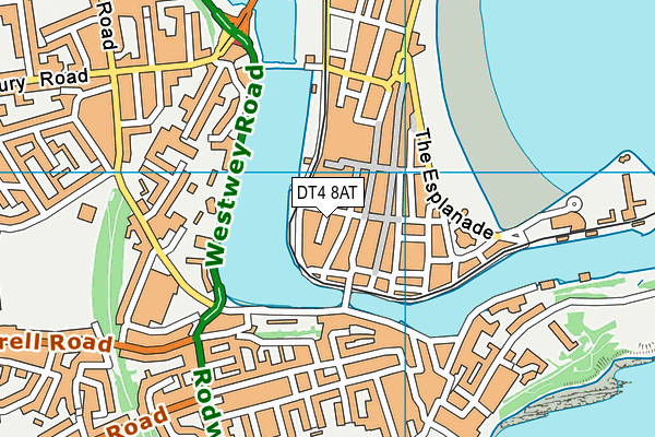 DT4 8AT map - OS VectorMap District (Ordnance Survey) DT4 8AT map - OS VectorMap District (Ordnance Survey)