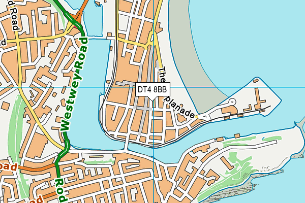 DT4 8BB map - OS VectorMap District (Ordnance Survey) DT4 8BB map - OS VectorMap District (Ordnance Survey)