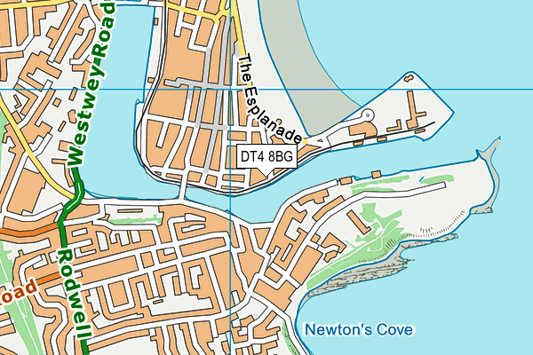 DT4 8BG map - OS VectorMap District (Ordnance Survey) DT4 8BG map - OS VectorMap District (Ordnance Survey)