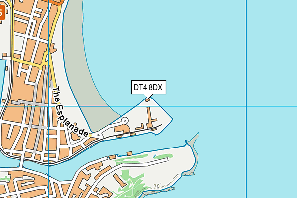 DT4 8DX map - OS VectorMap District (Ordnance Survey) DT4 8DX map - OS VectorMap District (Ordnance Survey)