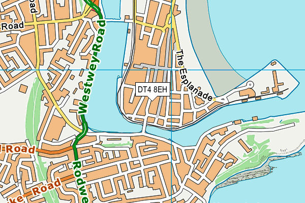 DT4 8EH map - OS VectorMap District (Ordnance Survey) DT4 8EH map - OS VectorMap District (Ordnance Survey)