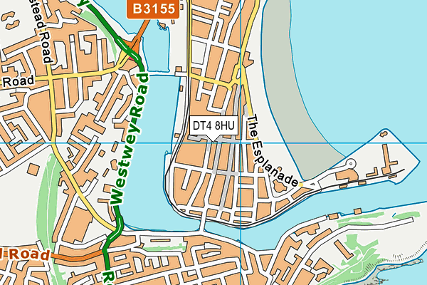 DT4 8HU map - OS VectorMap District (Ordnance Survey) DT4 8HU map - OS VectorMap District (Ordnance Survey)