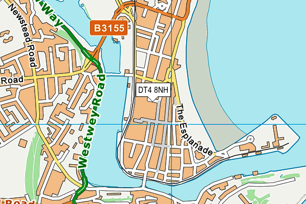 DT4 8NH map - OS VectorMap District (Ordnance Survey) DT4 8NH map - OS VectorMap District (Ordnance Survey)