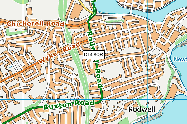 DT4 8QR map - OS VectorMap District (Ordnance Survey) DT4 8QR map - OS VectorMap District (Ordnance Survey)
