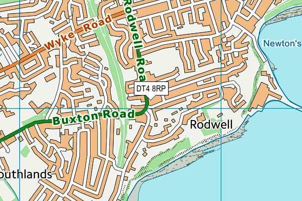 DT4 8RP map - OS VectorMap District (Ordnance Survey) DT4 8RP map - OS VectorMap District (Ordnance Survey)
