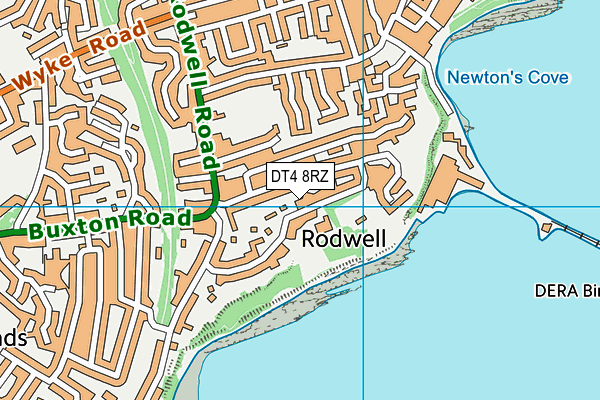 DT4 8RZ map - OS VectorMap District (Ordnance Survey) DT4 8RZ map - OS VectorMap District (Ordnance Survey)