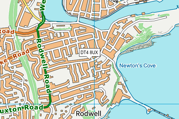 DT4 8UX map - OS VectorMap District (Ordnance Survey) DT4 8UX map - OS VectorMap District (Ordnance Survey)