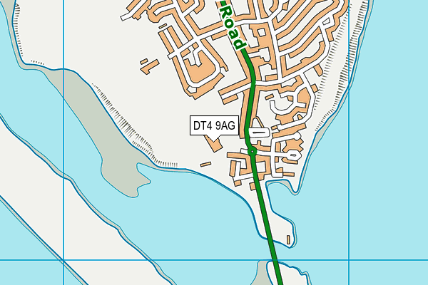 DT4 9AG map - OS VectorMap District (Ordnance Survey) DT4 9AG map - OS VectorMap District (Ordnance Survey)