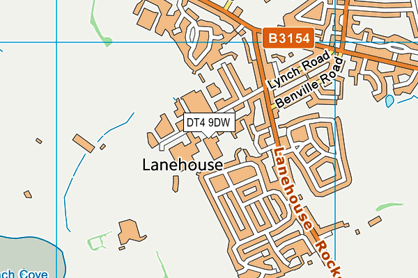 DT4 9DW map - OS VectorMap District (Ordnance Survey) DT4 9DW map - OS VectorMap District (Ordnance Survey)