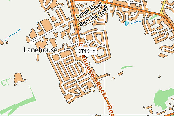 DT4 9HY map - OS VectorMap District (Ordnance Survey) DT4 9HY map - OS VectorMap District (Ordnance Survey)