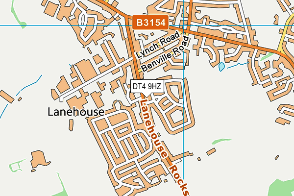 DT4 9HZ map - OS VectorMap District (Ordnance Survey) DT4 9HZ map - OS VectorMap District (Ordnance Survey)
