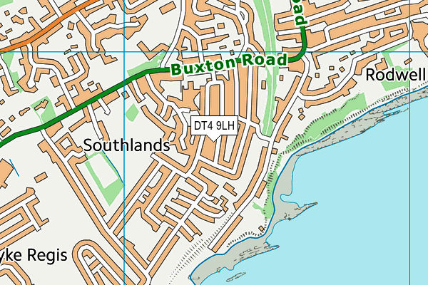 DT4 9LH map - OS VectorMap District (Ordnance Survey) DT4 9LH map - OS VectorMap District (Ordnance Survey)