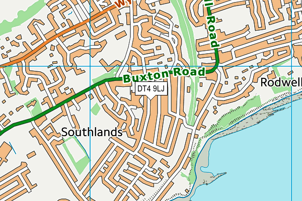 DT4 9LJ map - OS VectorMap District (Ordnance Survey) DT4 9LJ map - OS VectorMap District (Ordnance Survey)