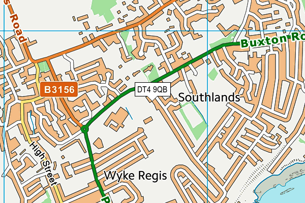 DT4 9QB map - OS VectorMap District (Ordnance Survey) DT4 9QB map - OS VectorMap District (Ordnance Survey)