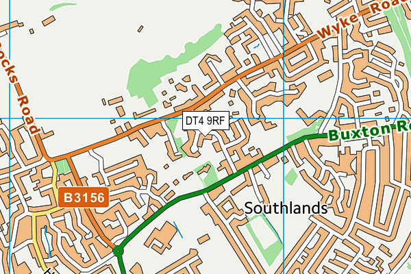 DT4 9RF map - OS VectorMap District (Ordnance Survey) DT4 9RF map - OS VectorMap District (Ordnance Survey)