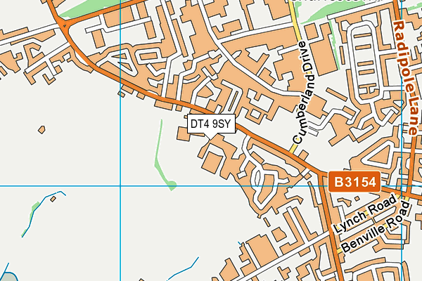 DT4 9SY map - OS VectorMap District (Ordnance Survey) DT4 9SY map - OS VectorMap District (Ordnance Survey)