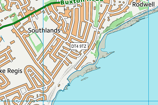DT4 9TZ map - OS VectorMap District (Ordnance Survey) DT4 9TZ map - OS VectorMap District (Ordnance Survey)