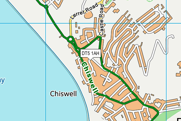 DT5 1AH map - OS VectorMap District (Ordnance Survey)