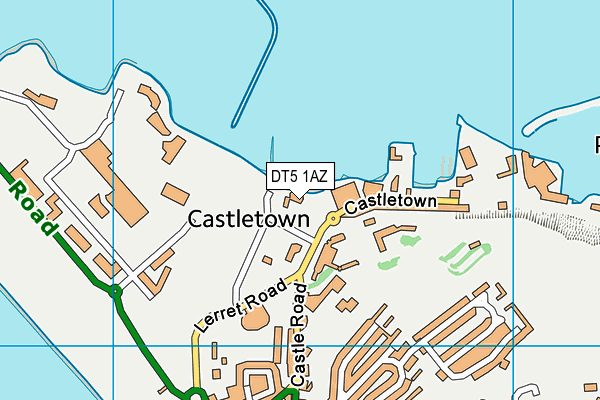 DT5 1AZ map - OS VectorMap District (Ordnance Survey) DT5 1AZ map - OS VectorMap District (Ordnance Survey)