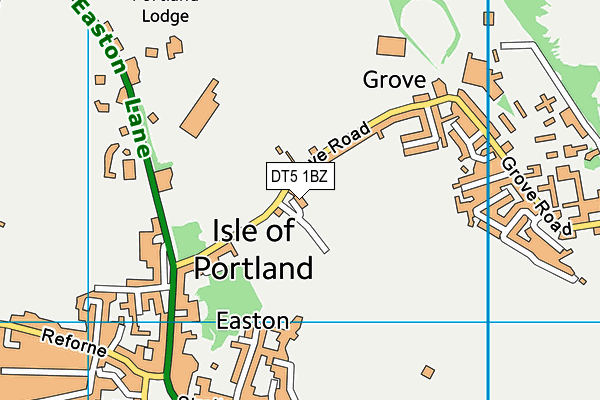 DT5 1BZ map - OS VectorMap District (Ordnance Survey) DT5 1BZ map - OS VectorMap District (Ordnance Survey)