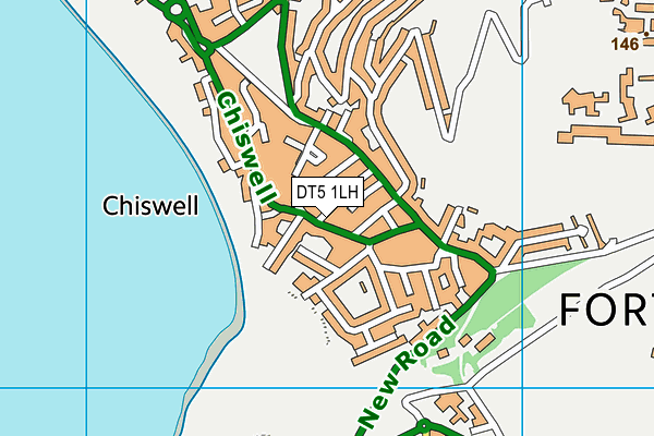 DT5 1LH map - OS VectorMap District (Ordnance Survey) DT5 1LH map - OS VectorMap District (Ordnance Survey)