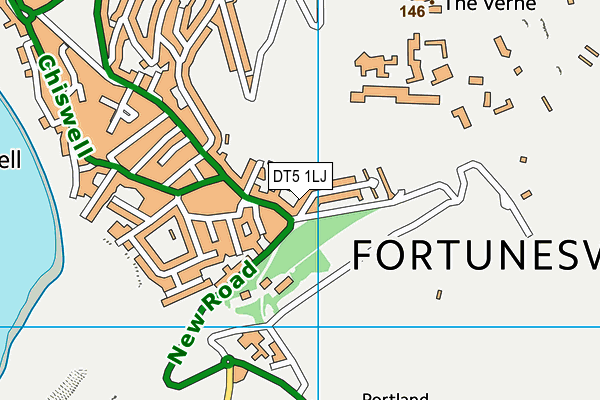 DT5 1LJ map - OS VectorMap District (Ordnance Survey) DT5 1LJ map - OS VectorMap District (Ordnance Survey)