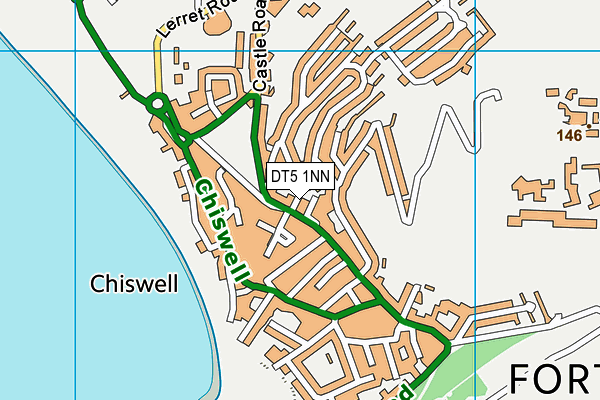 DT5 1NN map - OS VectorMap District (Ordnance Survey)