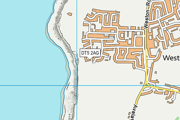 DT5 2AG map - OS VectorMap District (Ordnance Survey) DT5 2AG map - OS VectorMap District (Ordnance Survey)