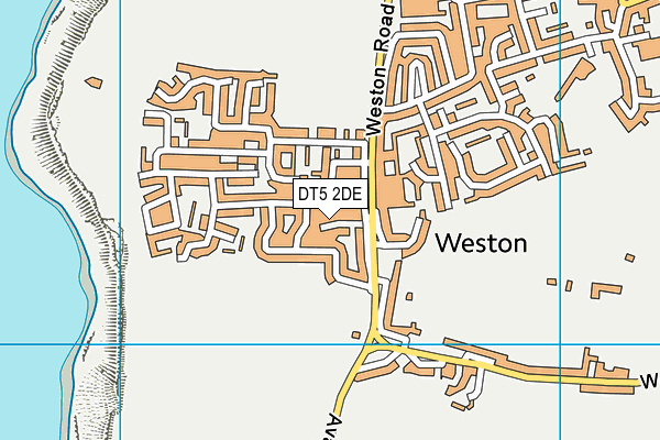 DT5 2DE map - OS VectorMap District (Ordnance Survey) DT5 2DE map - OS VectorMap District (Ordnance Survey)