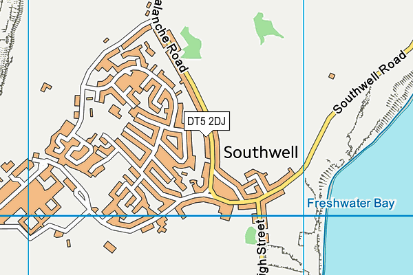 DT5 2DJ map - OS VectorMap District (Ordnance Survey) DT5 2DJ map - OS VectorMap District (Ordnance Survey)