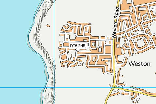 DT5 2HR map - OS VectorMap District (Ordnance Survey) DT5 2HR map - OS VectorMap District (Ordnance Survey)