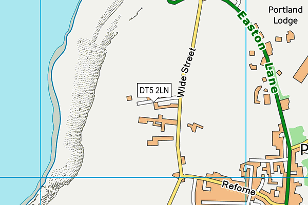 DT5 2LN map - OS VectorMap District (Ordnance Survey) DT5 2LN map - OS VectorMap District (Ordnance Survey)