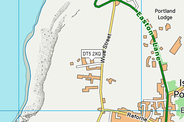 DT5 2XQ map - OS VectorMap District (Ordnance Survey) DT5 2XQ map - OS VectorMap District (Ordnance Survey)