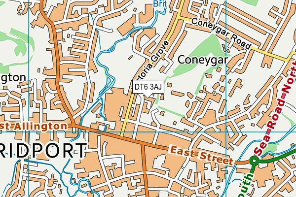 DT6 3AJ map - OS VectorMap District (Ordnance Survey) DT6 3AJ map - OS VectorMap District (Ordnance Survey)