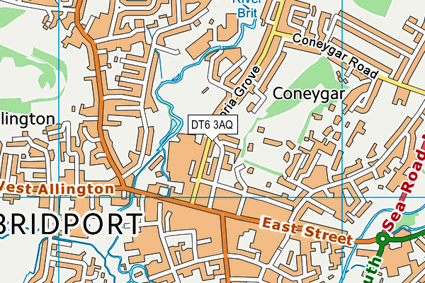 DT6 3AQ map - OS VectorMap District (Ordnance Survey) DT6 3AQ map - OS VectorMap District (Ordnance Survey)