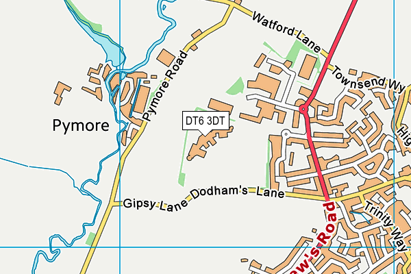 DT6 3DT map - OS VectorMap District (Ordnance Survey) DT6 3DT map - OS VectorMap District (Ordnance Survey)