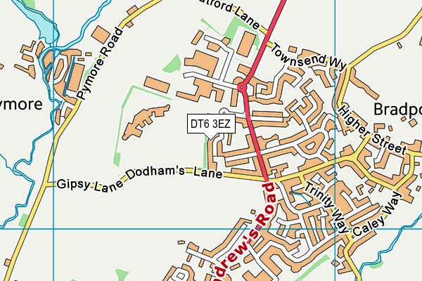 DT6 3EZ map - OS VectorMap District (Ordnance Survey) DT6 3EZ map - OS VectorMap District (Ordnance Survey)