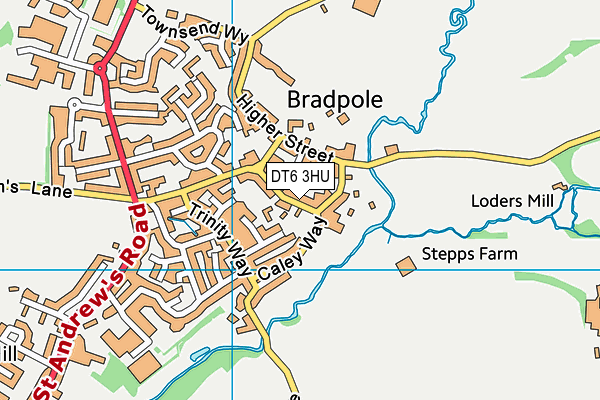 DT6 3HU map - OS VectorMap District (Ordnance Survey) DT6 3HU map - OS VectorMap District (Ordnance Survey)