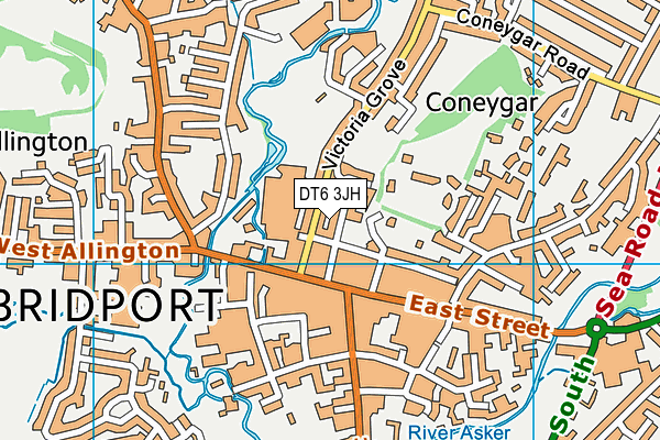 DT6 3JH map - OS VectorMap District (Ordnance Survey) DT6 3JH map - OS VectorMap District (Ordnance Survey)