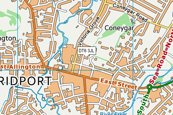 DT6 3JL map - OS VectorMap District (Ordnance Survey) DT6 3JL map - OS VectorMap District (Ordnance Survey)