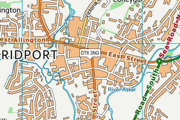 DT6 3NQ map - OS VectorMap District (Ordnance Survey) DT6 3NQ map - OS VectorMap District (Ordnance Survey)