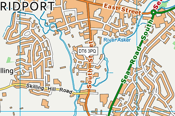 DT6 3PQ map - OS VectorMap District (Ordnance Survey) DT6 3PQ map - OS VectorMap District (Ordnance Survey)