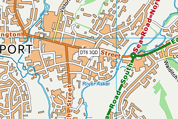 DT6 3QD map - OS VectorMap District (Ordnance Survey) DT6 3QD map - OS VectorMap District (Ordnance Survey)